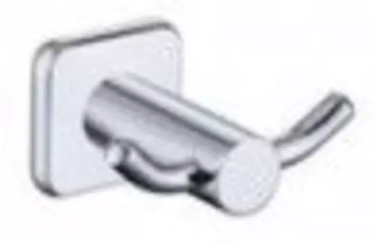 Крючок Kaiser Vera KH-1702 двойной, для ванны, хром