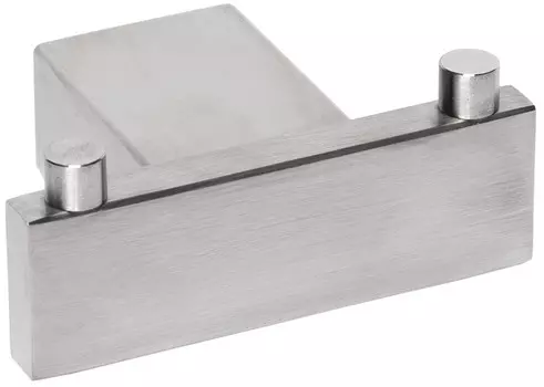 Крючок Mediclinics Harmonia AI2418CS двойной, для ванны, нержавеющая сталь