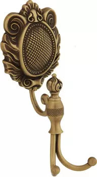 Крючок Migliore Cleopatra ML.CLE-60.709.BR двойной, для ванны, бронза