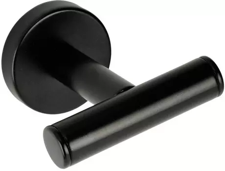 Крючок Migliore Fortis 31762 двойной, для ванны, черный матовый