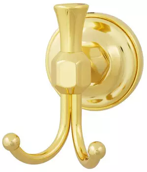 Крючок Migliore Fortuna 27711 двойной, для ванны, золотой