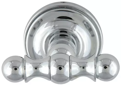 Крючок Migliore Mirella 17243 двойной, для ванны, хром