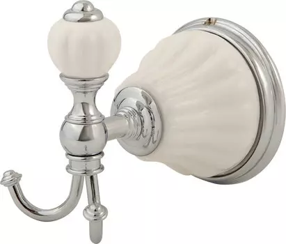 Крючок Migliore Olivia ML.OLV-60.609.BI.CR двойной, для ванны, хром