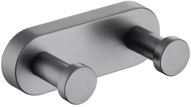 Крючок двойной Raglo R300.052.09 графит матовый