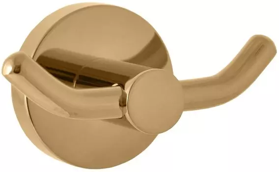 Крючок Rav Slezak Colorado COA0102Z двойной, для ванны, золотой