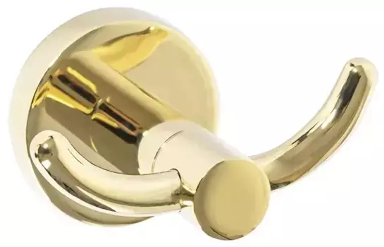 Крючок Rea Mist REA-80020 двойной, для ванны, золотой