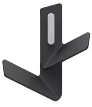 Крючок Sonia Flama 188406 двойной, для ванны, черный матовый