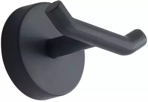 Крючок Gedy Eros 2326(14) двойной, для ванны, черный матовый