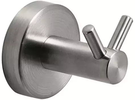 Крючок Gedy Project 5026(38) двойной, для ванны, нержавеющая сталь