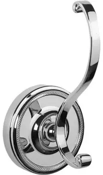 Крючок Tiffany World Bristol TWBR016cr двойной, для ванны, хром
