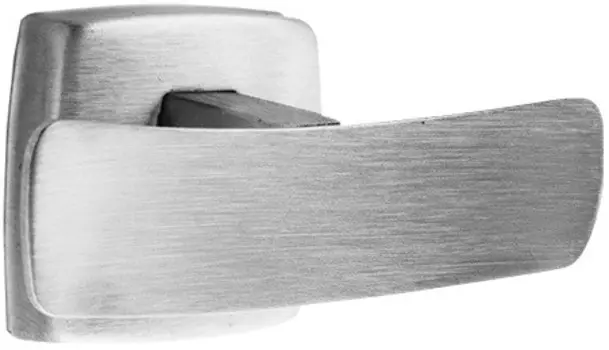 Крючок Nofer Classic 09017.S двойной, для ванны, нержавеющая сталь