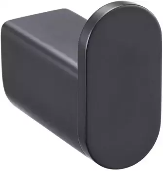 Крючок Milacio Ultra MCU.960.MB для ванны, черный матовый