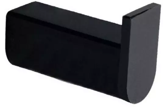 Крючок Nofer Capri 16221.N для ванны, черный матовый