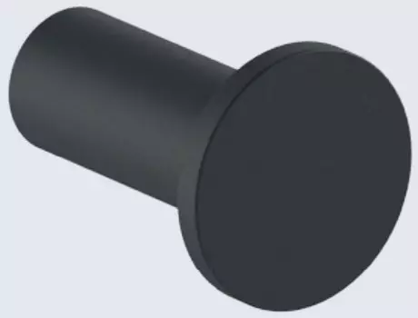 Крючок Nofer Verona 16873.N для ванны, черный матовый