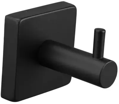 Крючок Rainbowl Cube 2727-2BP для ванны, черный матовый