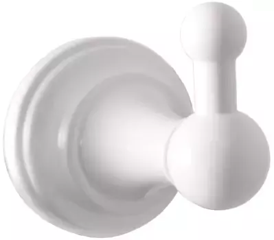 Крючок Rav Slezak Morava MKA0100B для ванны, белый глянец