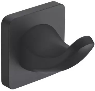 Крючок Rose RG1511H для ванны, черный матовый