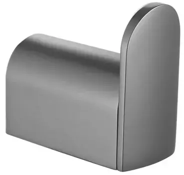 Крючок Rose RG1711T для ванны, оружейная сталь