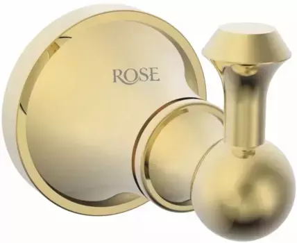 Крючок Rose RG1911E для ванны, золотой