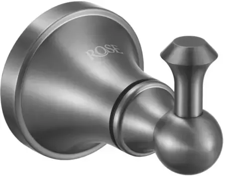 Крючок Rose RG1911T для ванны, оружейная сталь