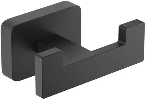 Крючок Schein Klimt 9212MB двойной, для ванны, черный матовый