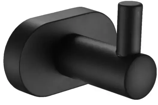 Крючок Shevanik SG5111H для ванны, черный матовый