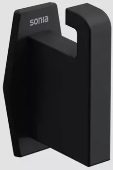 Крючок Sonia Luce 182497 для ванны, черный матовый