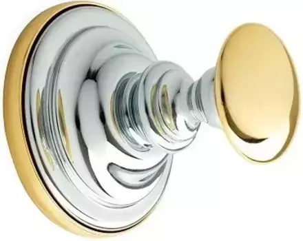 Крючок Stil Haus Giunone G13.1(02) для ванны, хром/золотой