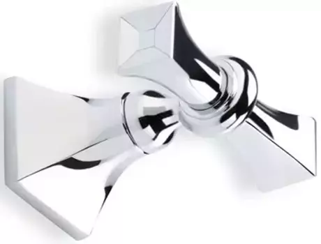 Крючок Stil Haus Prisma PR13(08) двойной, для ванны, хром