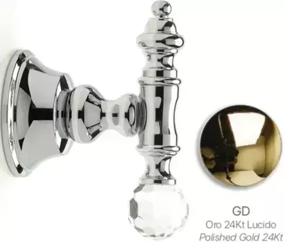 Крючок Stil Haus Smart Light SL13(16) для ванны, золотой