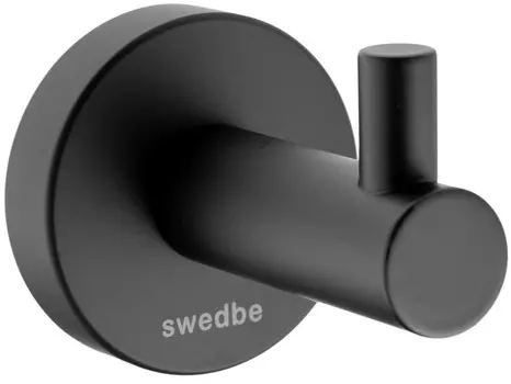 Крючок Swedbe Attribut 9804B для ванны, черный матовый