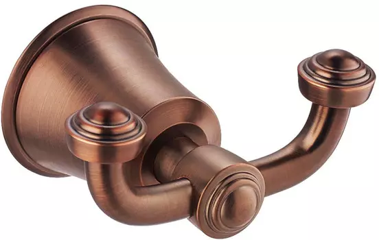 Крючок Swedbe Terracotta Art 2543 двойной, для ванны, терракот