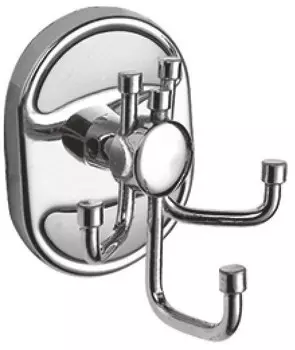 Крючок Haiba HB1905-3 тройной, для ванны, хром