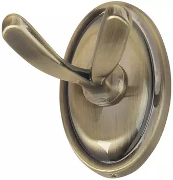Крючок Veragio Bonjour Bronzo VR.BNR-7832.BR двойной, для ванны, бронза