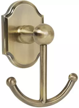 Крючок Veragio Stanford Bronzo VR.STD-7733.BR двойной, для ванны, бронза