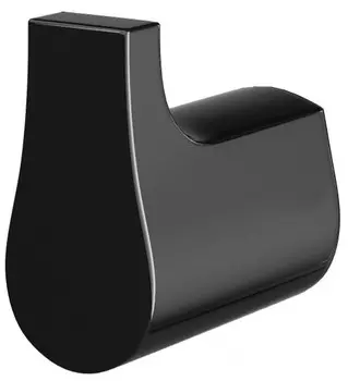 Крючок WasserKRAFT Glan K-5123 для ванны, черный глянец