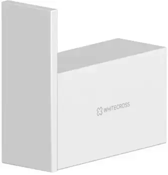 Крючок Whitecross Cubo CU2410WH для ванны, белый матовый