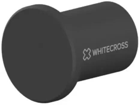 Крючок Whitecross Ergo ER2215BL для ванны, черный матовый