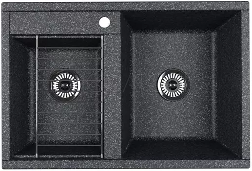 Кухонная мойка Акватон Делия графит 1A723132DE210
