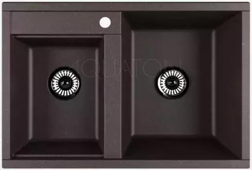 Кухонная мойка Акватон Делия кофе 1A723132DE280