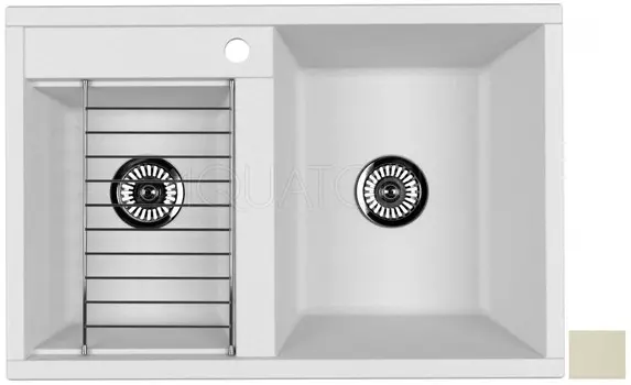 Кухонная мойка Акватон Делия жемчуг 1A723132DE240