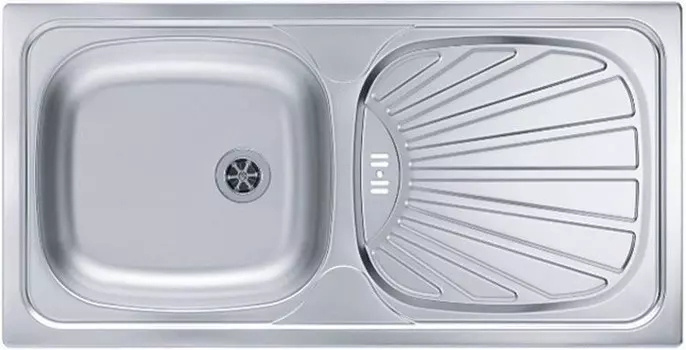 Кухонная мойка Alveus Basic 80 LEI декоративная сталь 1008993