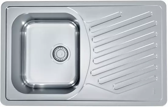 Кухонная мойка Alveus Elegant 30 SAT/LEI матовая сталь/декоративная сталь 1134254
