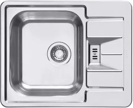 Кухонная мойка Alveus Line Maxim 60 SAT матовая сталь 1089613