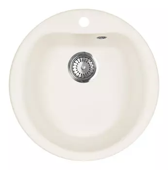 Кухонная мойка AquaGranitEx белый M-07(331)