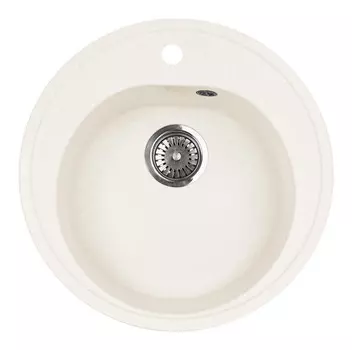 Кухонная мойка AquaGranitEx белый M-08(331)