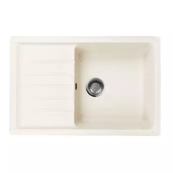 Кухонная мойка AquaGranitEx белый M-27(331)