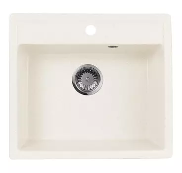 Кухонная мойка AquaGranitEx белый M-56(331)