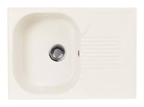 Кухонная мойка AquaGranitEx белый M-70(331)