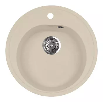 Кухонная мойка AquaGranitEx бежевый M-08(328)